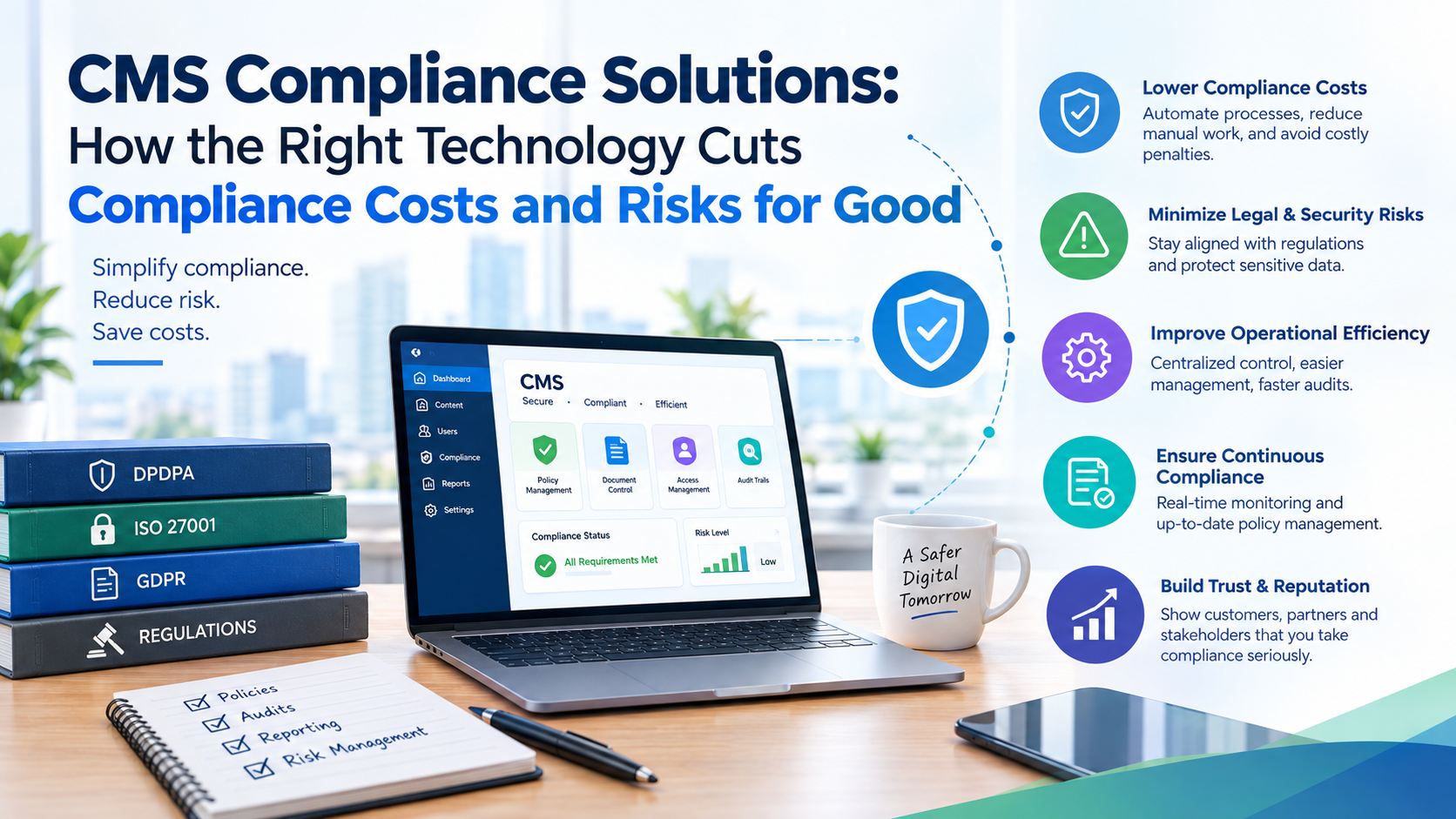 CMS Compliance Solutions: How the Right Technology Cuts Compliance Costs and Risks for Good